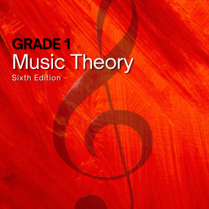 Grade 1 Music Theory (New edition 2026) by Tronél Hellberg, PhD